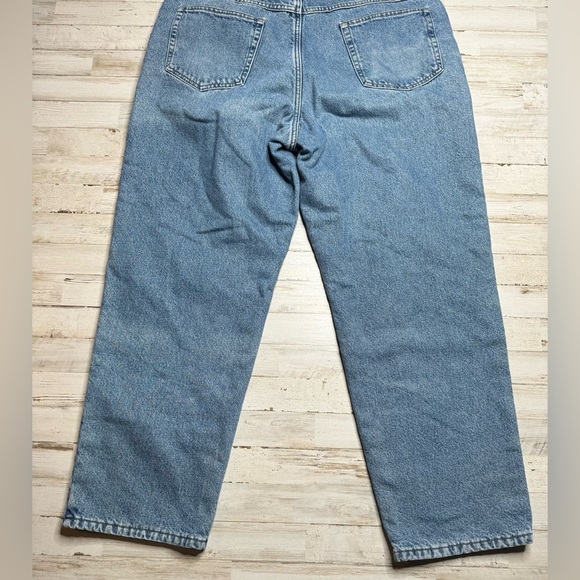 L.L. Bean Jeans Mens 40x30 Blue Classic Fit Fleece Lined Heavy Denim - Picture 10 of 10